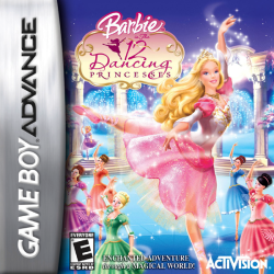 Barbie in The 12 Dancing Princesses - Nintendo Gameboy Advance