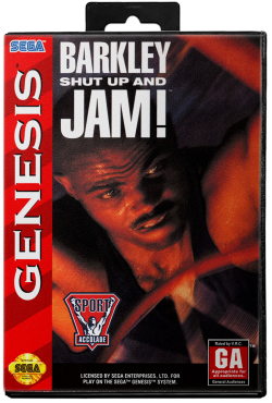 Barkley Shut Up and Jam - Sega Genesis