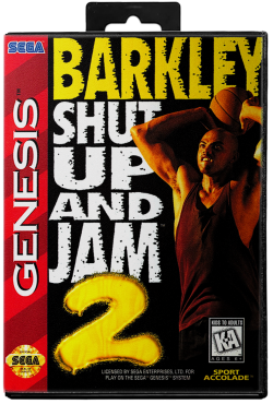 Barkley Shut Up and Jam 2 - Sega Genesis