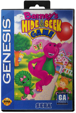 Barney Hide and Seek - Sega Genesis