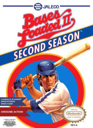 Bases Loaded II Second Season - Nintendo NES