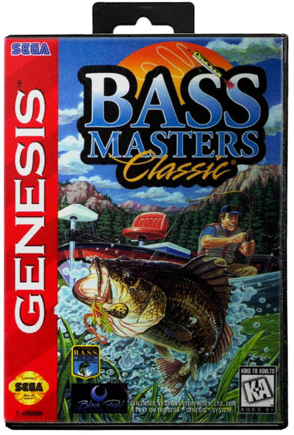 Bass Masters Classic Pro Edition - Sega Genesis