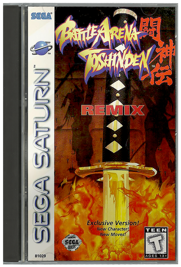 Battle Arena Toshinden Remix - Sega Saturn