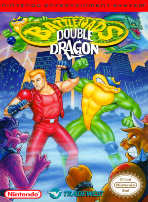 Battletoads  Double Dragon - Nintendo NES