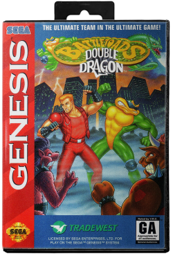 Battletoads and Double Dragon The Ultimate Team - Sega Genesis