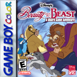 Beauty and the Beast A Board Game Adventure - Nintendo Gameboy Color