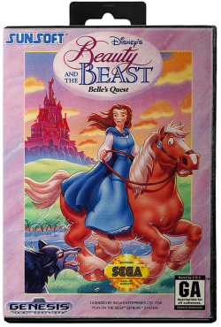 Beauty and the Beast: Belle's Quest - Sega Genesis