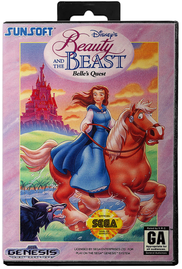 Beauty and the Beast: Belle's Quest - Sega Genesis
