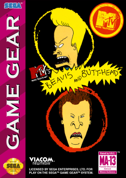 Beavis and Butthead- Sega Game Gear