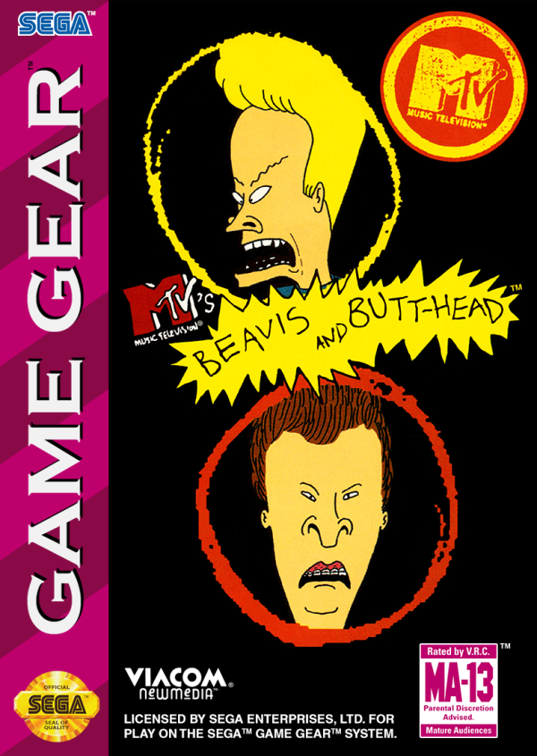 Beavis and Butthead- Sega Game Gear