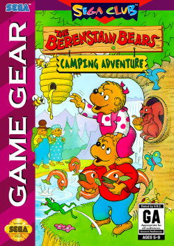 Berenstain Bears Camping Adventures- Sega Game Gear