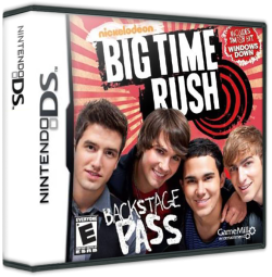 Big Time Rush Backstage Pass - Nintendo DS