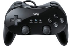 Nintendo Wii Black Classic Pro Controller