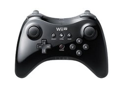 Black Nintendo Wii U Pro Controller