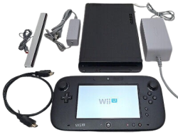 Black Nintendo Wii U System
