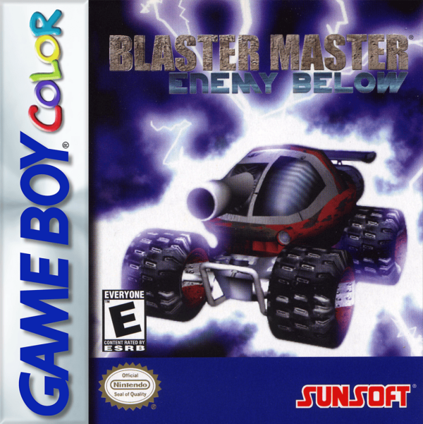 Blaster Master Enemy Below - Nintendo Gameboy Color