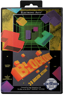 Blockout - Sega Genesis