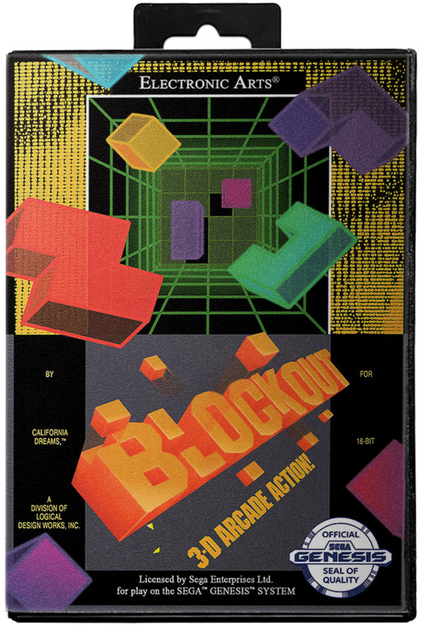 Blockout - Sega Genesis