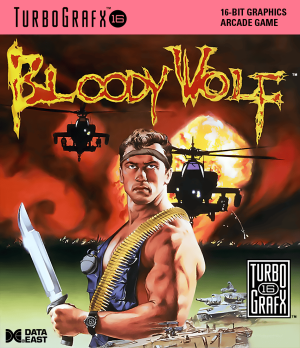 Bloody Wolf - TurboGrafx 16