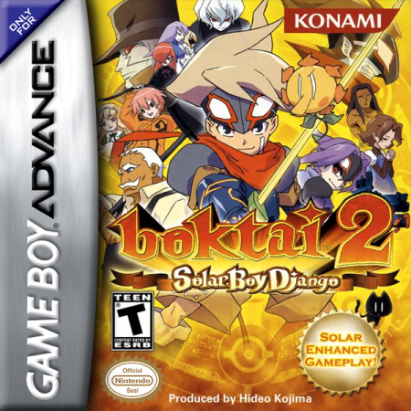 Boktai 2 Solar Boy Django - Nintendo Gameboy Advance