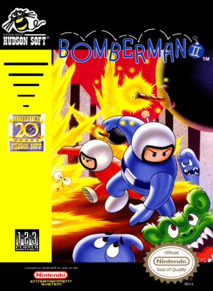 Bomberman II - Nintendo NES