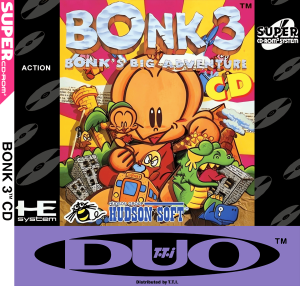 Bonk III - Bonk's Big Adventure - Turbografx CD