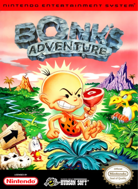 Bonks Adventure - Nintendo NES