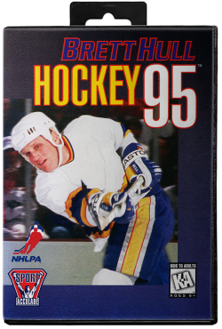 Brett Hull Hockey 95 - Sega Genesis