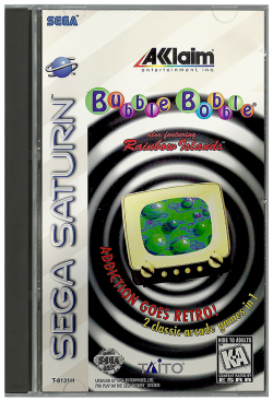 Bubble Bobble Featuring Rainbow Islands - Sega Saturn
