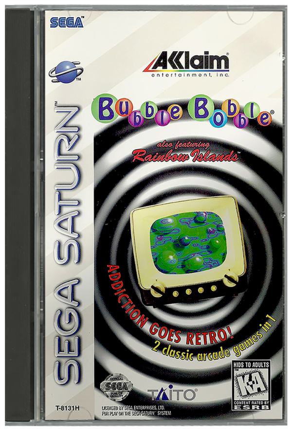 Bubble Bobble Featuring Rainbow Islands - Sega Saturn