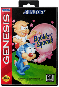 Bubble and Squeak - Sega Genesis