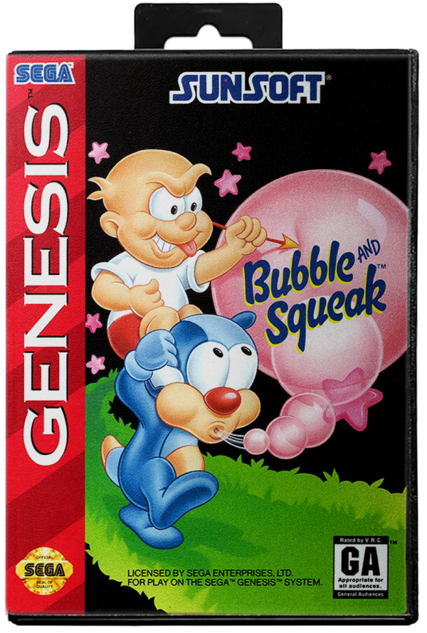 Bubble and Squeak - Sega Genesis