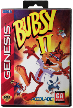 Bubsy II - Sega Genesis