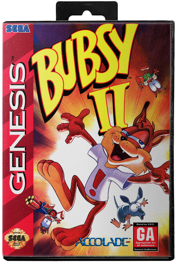 Bubsy II - Sega Genesis