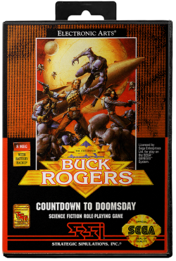 Buck Rogers Countdown to Doomsday - Sega Genesis