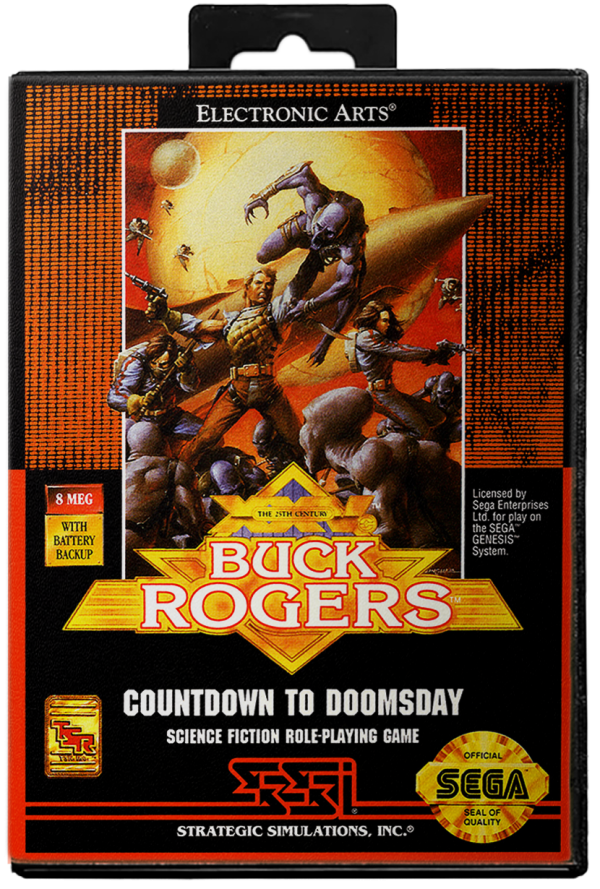 Buck Rogers Countdown to Doomsday - Sega Genesis