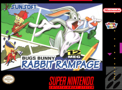Bugs Bunny Rabbit Rampage - Super Nintendo