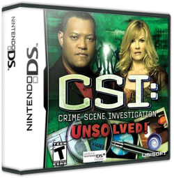 CSI: Crime Scene Investigation Unsolved - Nintendo DS
