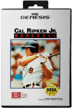 Cal Ripken Jr. Baseball - Sega Genesis