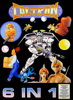 Caltron 6  in 1 - Nintendo NES
