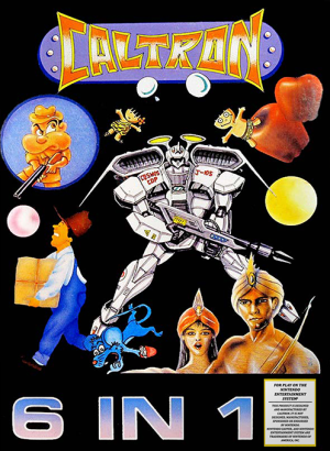 Caltron 6  in 1 - Nintendo NES