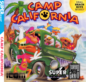 Camp California - Turbografx CD