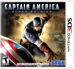 Captain America: Super Soldier - Nintendo 3ds