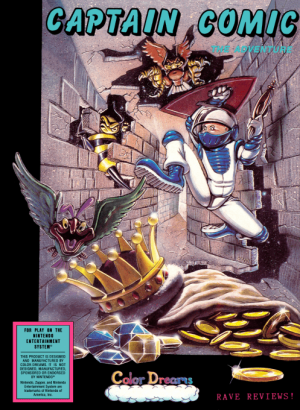 Captain Comic The Adventure - Nintendo NES