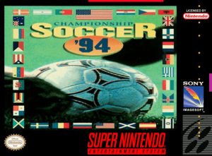 Championship Soccer '94 - Super Nintendo