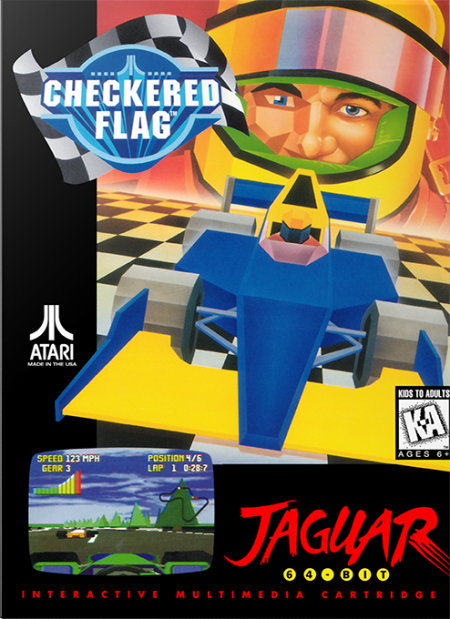 Checkered Flag - Atari Jaguar