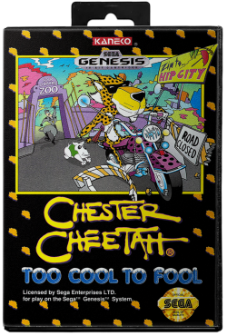 Chester Cheetah Too Cool to Fool - Sega Genesis