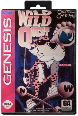 Chester Cheetah Wild Wild Quest - Sega Genesis