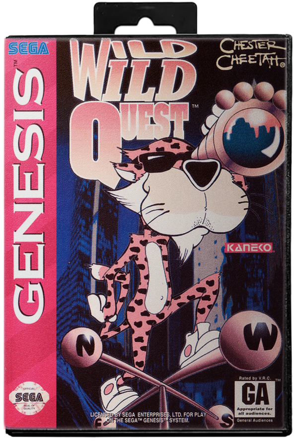 Chester Cheetah Wild Wild Quest - Sega Genesis