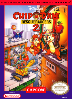 Chip n Dale Rescue Rangers 2 - Nintendo NES
